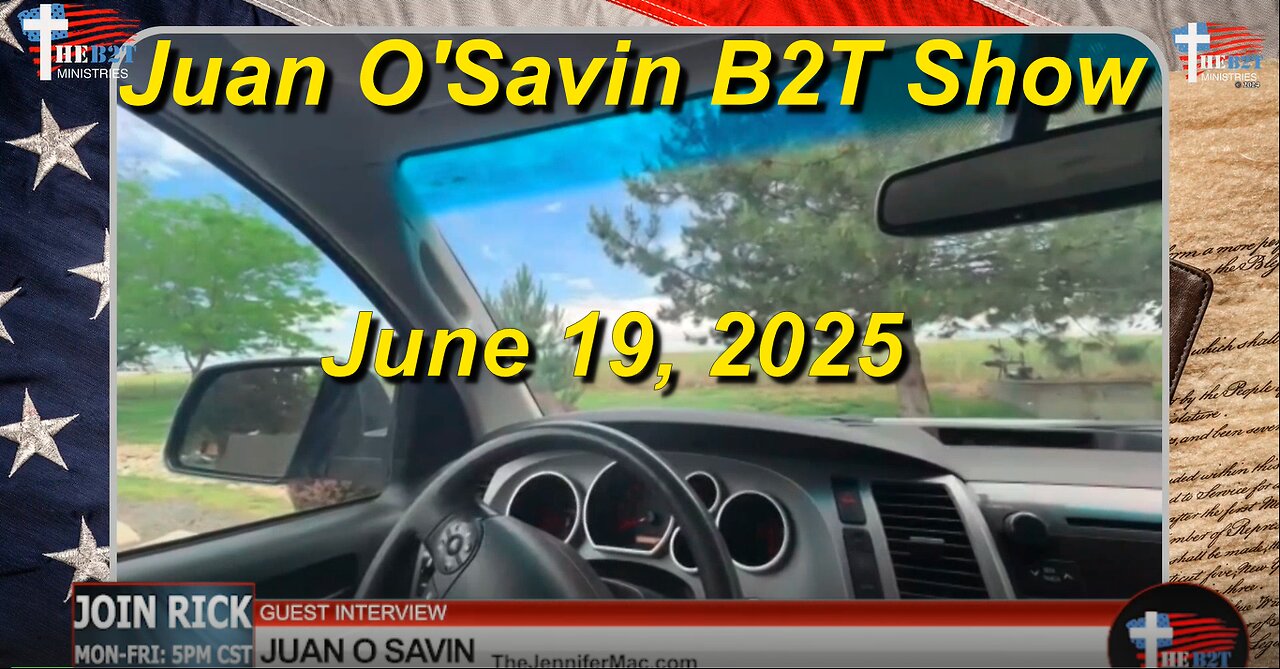 Juan on Cosmic Drama. Tina Peters & Exposure of Worldwide Election Fraud. B2T Show, Jun 19, 2025