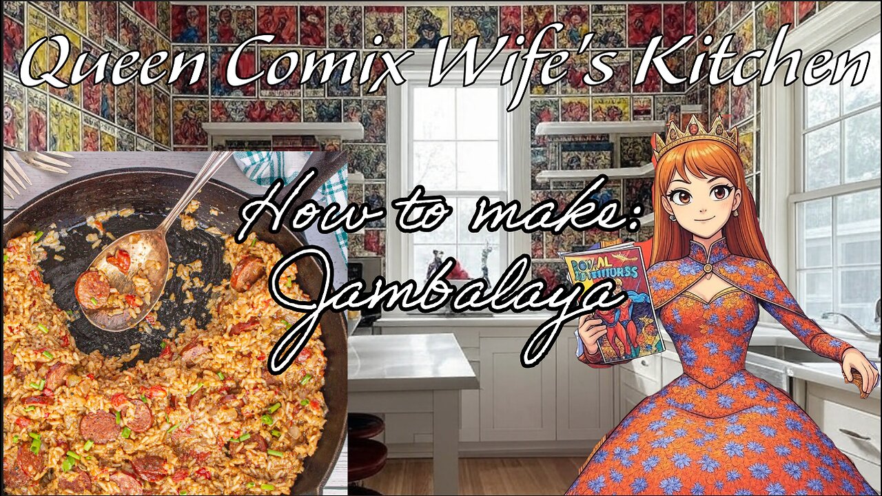 Let's Make Jambalaya! - Queen Comix Wife's Kitchen