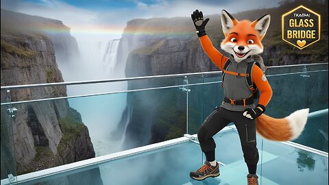 Walking the Glass Bridge 🌉🔥 | Sky-High Pranks & Rainbow Views | Tiko Bhai Vlog 48