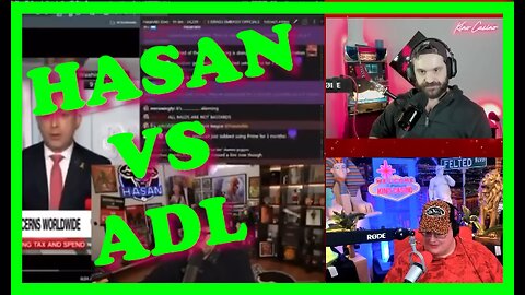 Hasan Piker Versus The ADL | Kino Casino Clip