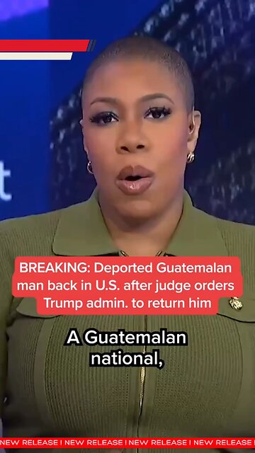 Deported Guatemalan man returns to US after judge cites due process. #immigration #trump #japdmedia