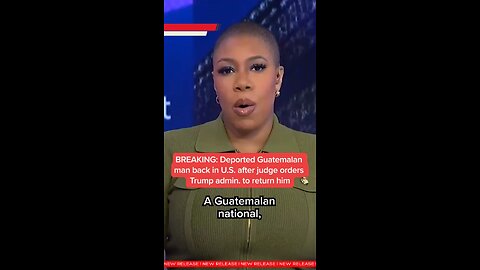 Deported Guatemalan man returns to US after judge cites due process. #immigration #trump #japdmedia