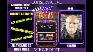 LIVE TONIGHT @ 9PM EST. ON THE CONSERVATIVE VIEWPOINT: SEE WHO'S FUNDING THE RIOTS & SO MUCH MORE!