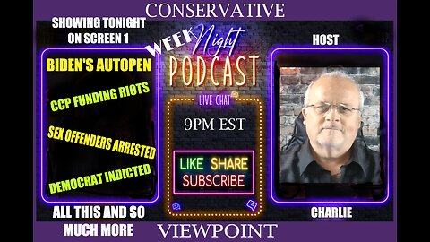 LIVE TONIGHT @ 9PM EST. ON THE CONSERVATIVE VIEWPOINT: SEE WHO'S FUNDING THE RIOTS & SO MUCH MORE!