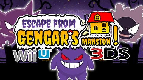Pokemon Escape from Gengar's Mansion 3DS Wii U - the same as HTML5 Game you can find, you can play