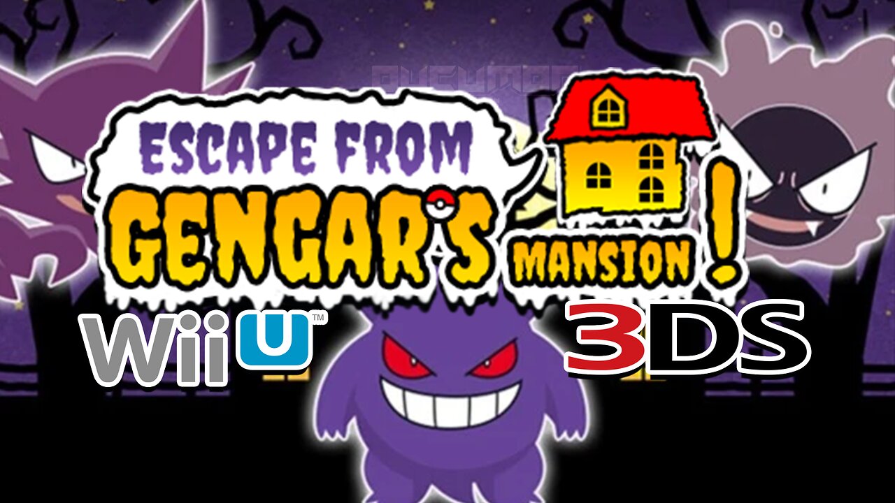 Pokemon Escape from Gengar's Mansion 3DS Wii U - the same as HTML5 Game you can find, you can play