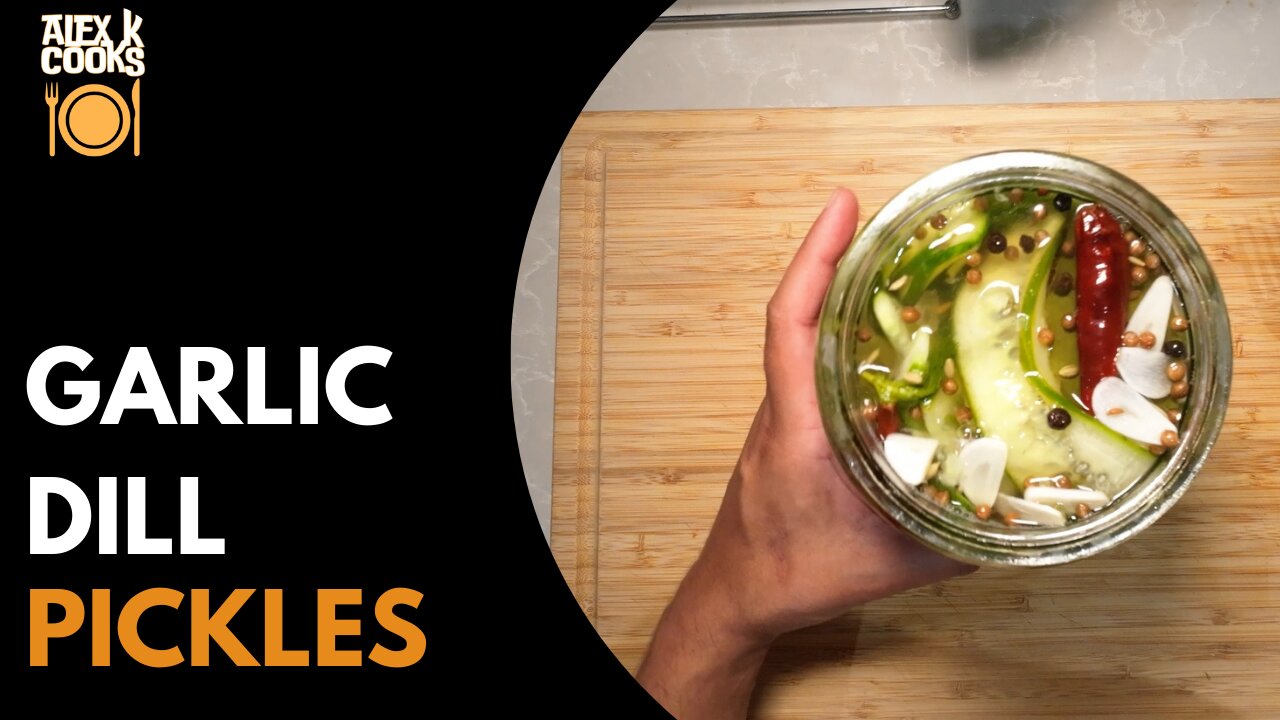 Homemade Garlic Dill Pickles Recipe | Easy & Delicious Pickles