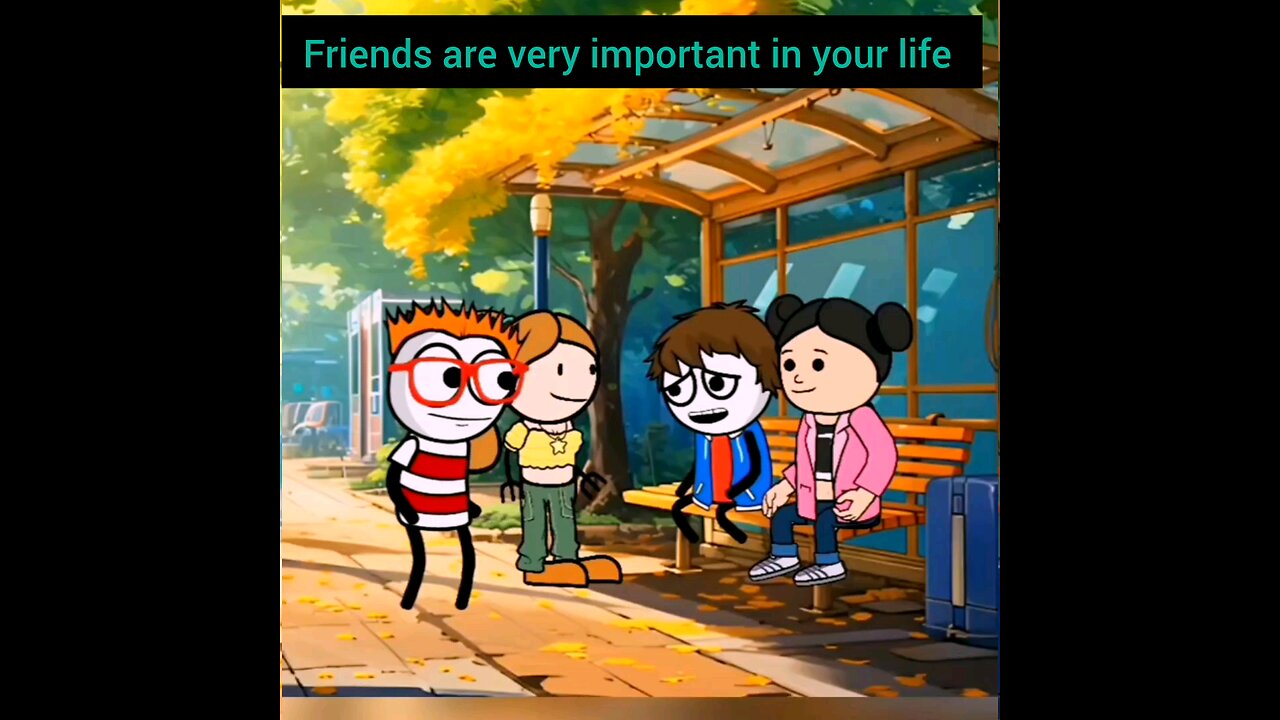 Friends are very important in your life
