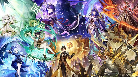 Genshin Impact new F2P Account!