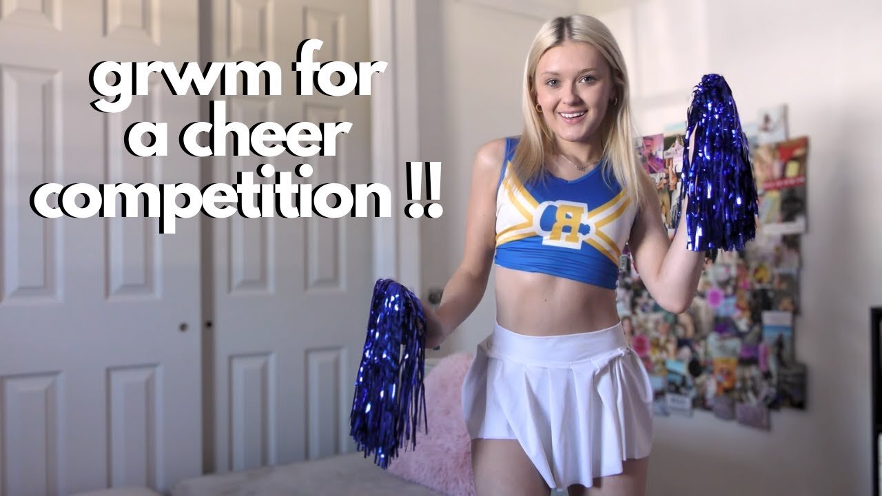 Stephanie Alo | stephmyers | steph myers | get ready with me for a cheer competition !!