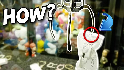 Luckiest Claw Machine Win Ever?