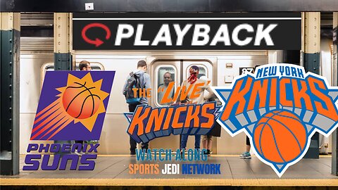 🏀Phoenix Suns at New York Knicks WATCH ALONG & REACT with SPORTS JEDI NETWORK