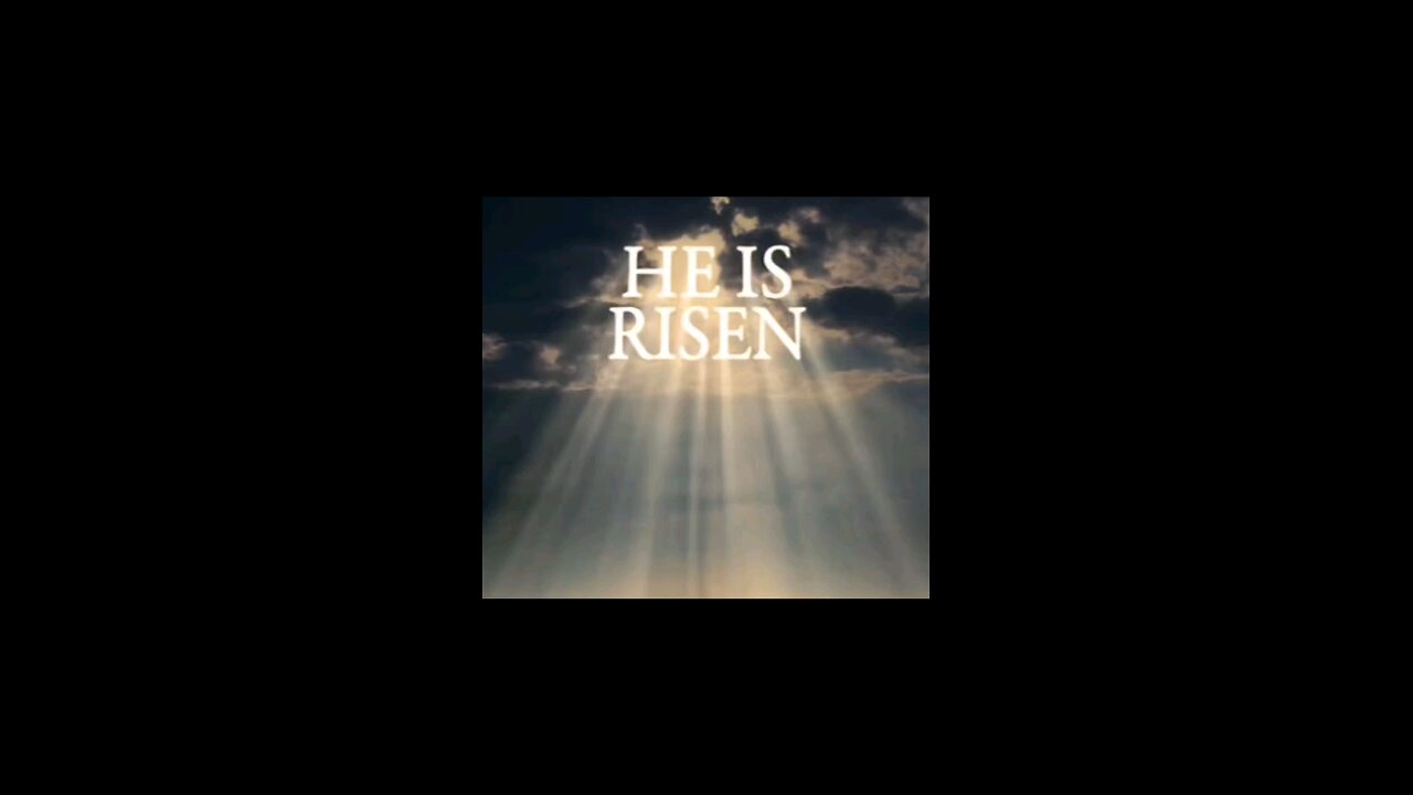 He is risen 🙌🏻 🙏🏻 Happy Easter ✝️