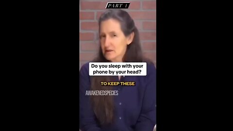 Do you sleep with your phone by your head? - Barbara O'Neill