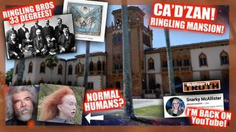 RINGLING MANSION! RINGLING BROTHERS 33RD DEGREES! BLUE APRONS! CELEB REPLACEMENTS!