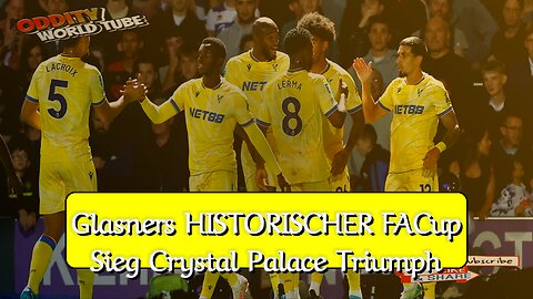 Glasner's HISTORISCHER FA-Cup Sieg! Crystal Palace Triumph! #FACup #Glasner #CrystalPalace