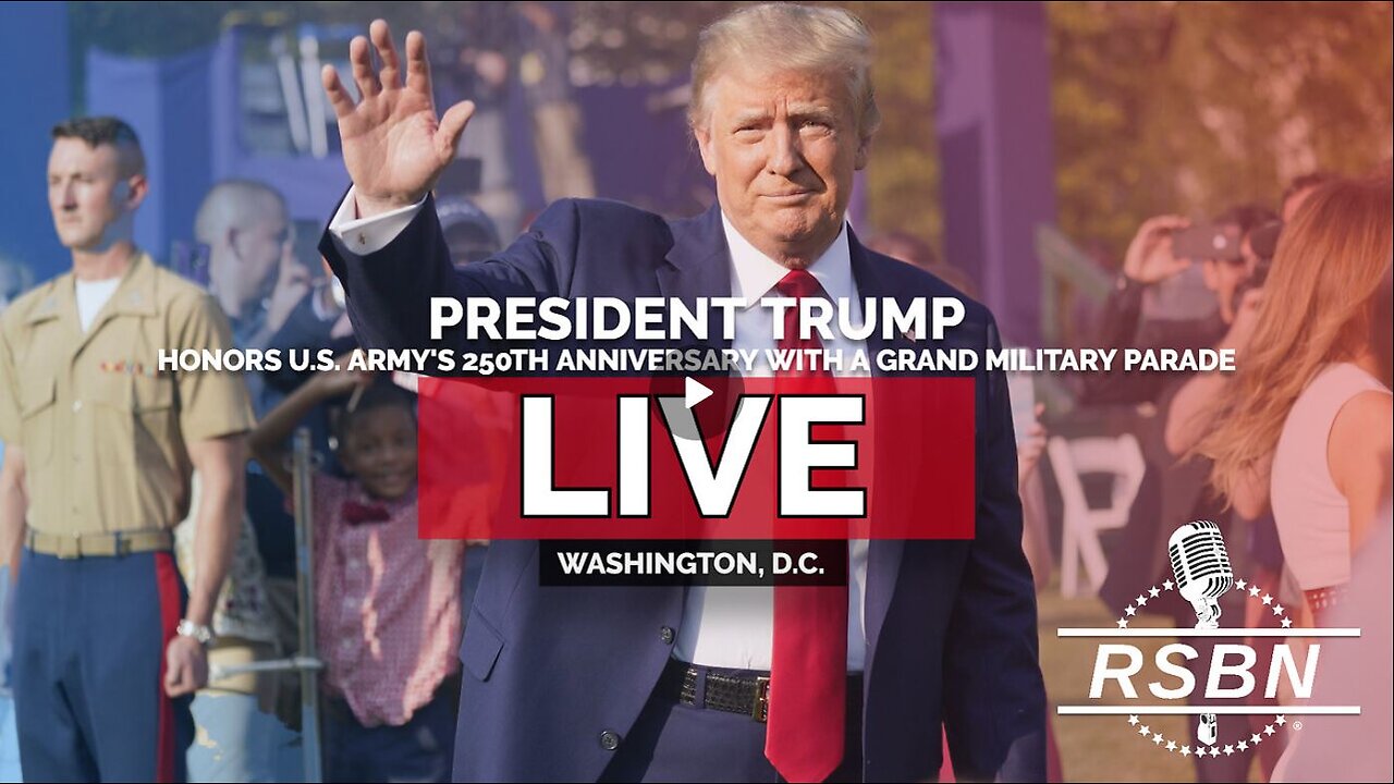 U.S. Army's 250th Anniversary Military Parade - 6.14.25 - WATCH PARTY! 6PM ET