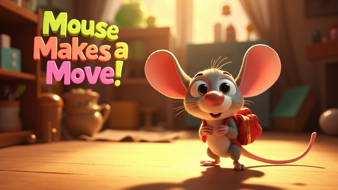 Mouse Makes a Move 🐭 | A Tiny Hero's Big Leap!