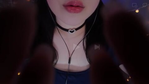 ASMR By Lina (Sleep Hormones, Slow, Breathing, Visual Triggers, Lip smacking)