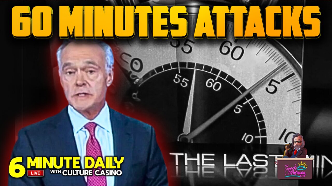 60 Minutes ATTACKS Paramount - Will it KILL the Merger? - 6 Minute Daily - April 28th