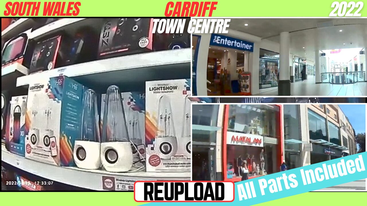 South Wales |Cardiff Town Centre - 2022! *reupload*