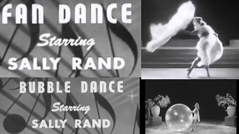 Sally Rand – Balloon/ Bubble Dance And Fan Dance ~ Timeless Burlesque Elegance