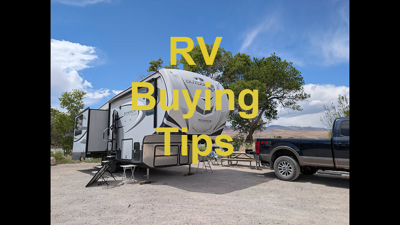 RV Buying Tips - insights shared from a very revealing conversation...