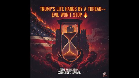 TRUMP’S LIFE HANGS BY A THREAD—EVIL WON’T STOP 🔥