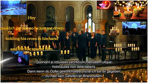 Fire in Crans-Montana claims at least 40 lives . Miserere mei