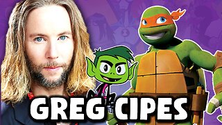 Greg Cipes has Parkinson's Disease (2012 Michelangelo Voice Actor)