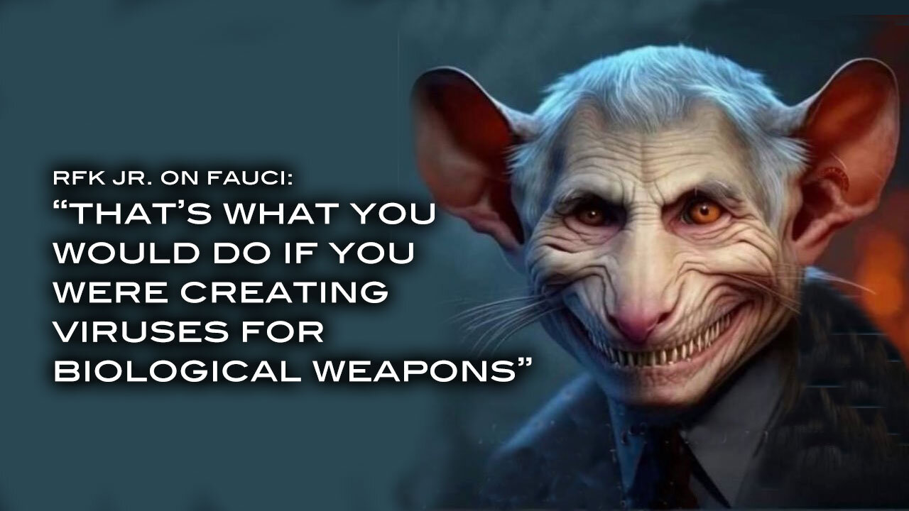 RFK Jr. on Fauci: "That's What You Would Do if You Were Creating Viruses For Biological Weapons"