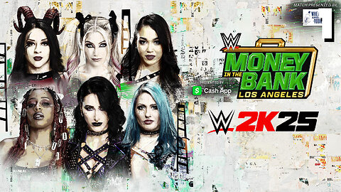 WWE 2K25 Money In The Bank 2025 - Match 1: Naomi CLIMBS THE TOP!