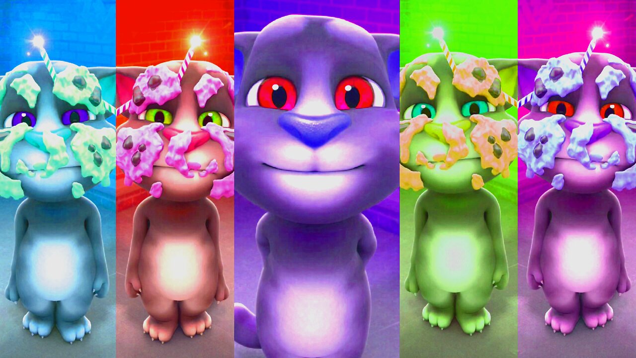 Talking Tom’s Most Colorful & Funniest Moments Ever! 🤣✨