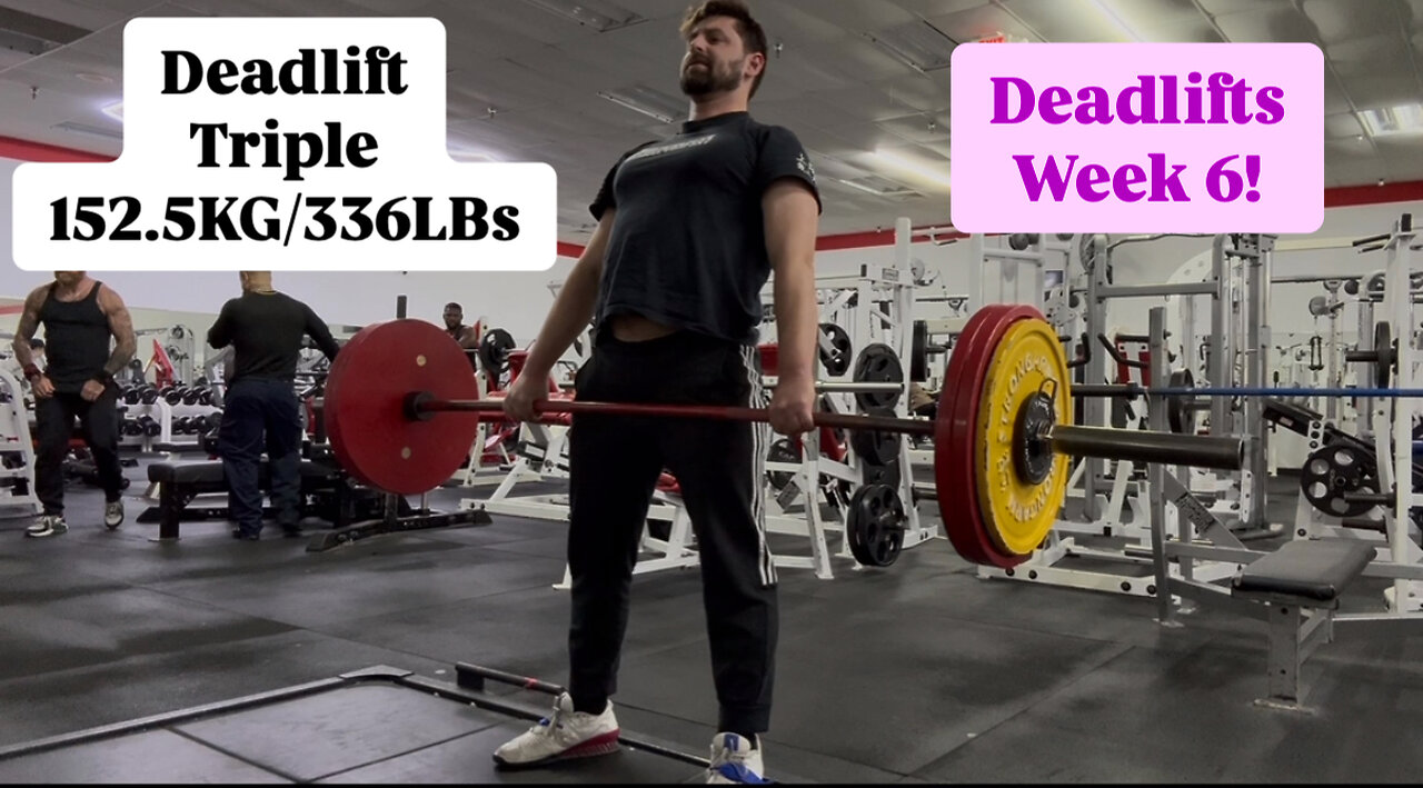 Deadlift Triple 152.5KG/336LBs