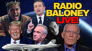 Radio Baloney Live! Trump Tariffs, Qatar Plane, Carney Cabinet,Poilievre,RFK Jr,Nosferatu Review,VDH
