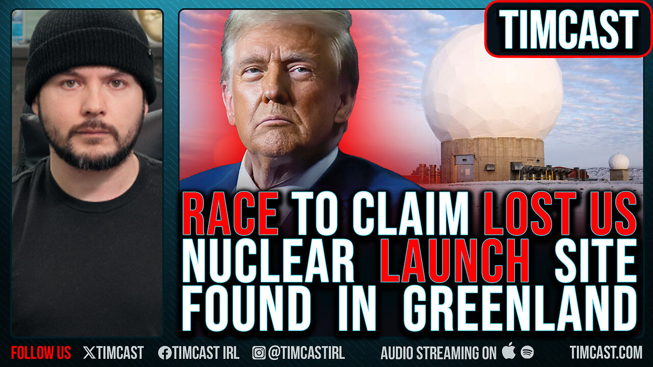RACE To Claim LOST US Nuclear LAUNCH SITE Found In Greenland, Trump ADAMANT About Claiming Site