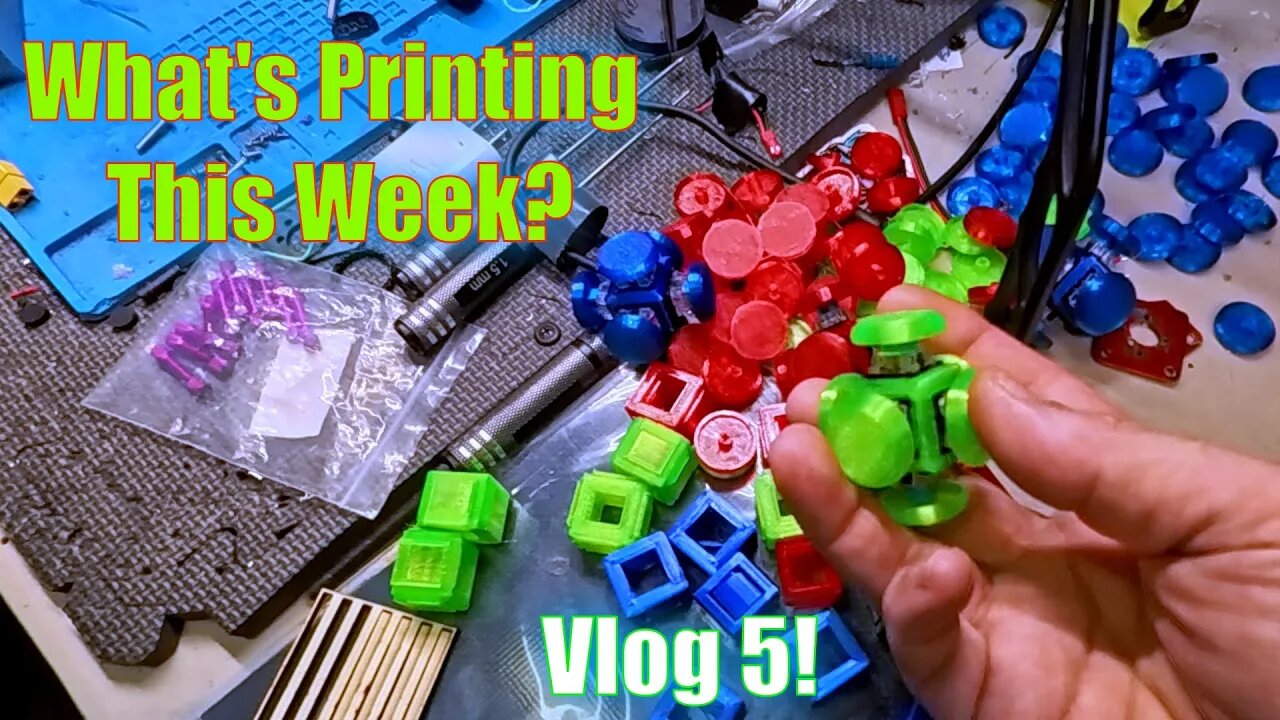 What are we 3D Printing This Week??/Fidgets, Dragons and a Huge Vase!