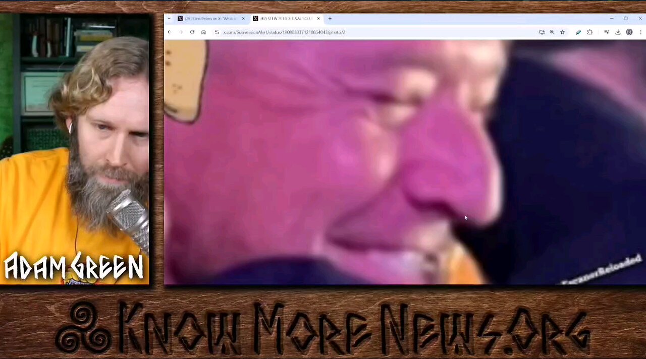 Stew Peters helps the ones he claims to be against (part 1 - KMN)