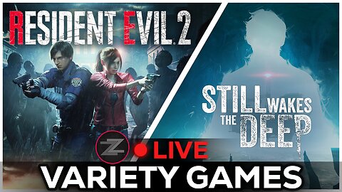 🔴LIVE IN 1440p! - Horror Games! Still Wakes The Deep, Resident Evil 2 , & More! - Come Hang Out!