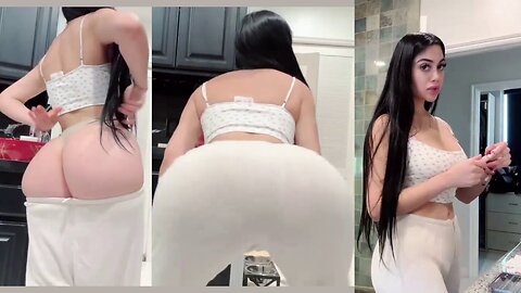 Jailyne Ojeda Best Model Hot and Sexy Body COZY Routine in My House Revealed!
