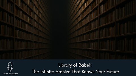 Library of Babel: The Infinite Archive That Knows Your Future | Podcast-234