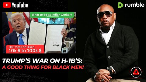 Why Donald Trump's H-1B Policy HELPS Black Men