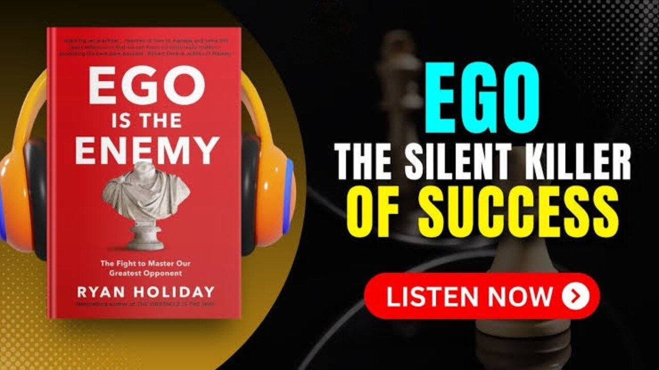 Ego Is the Enemy by Ryan Holiday – How to Master Humility & Achieve True Success