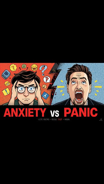 Anxiety Attack vs Panic Attack ⚠️ Know the REAL Difference!