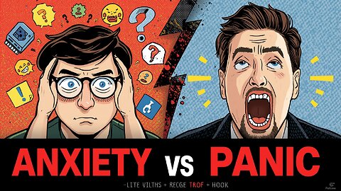 Anxiety Attack vs Panic Attack ⚠️ Know the REAL Difference!
