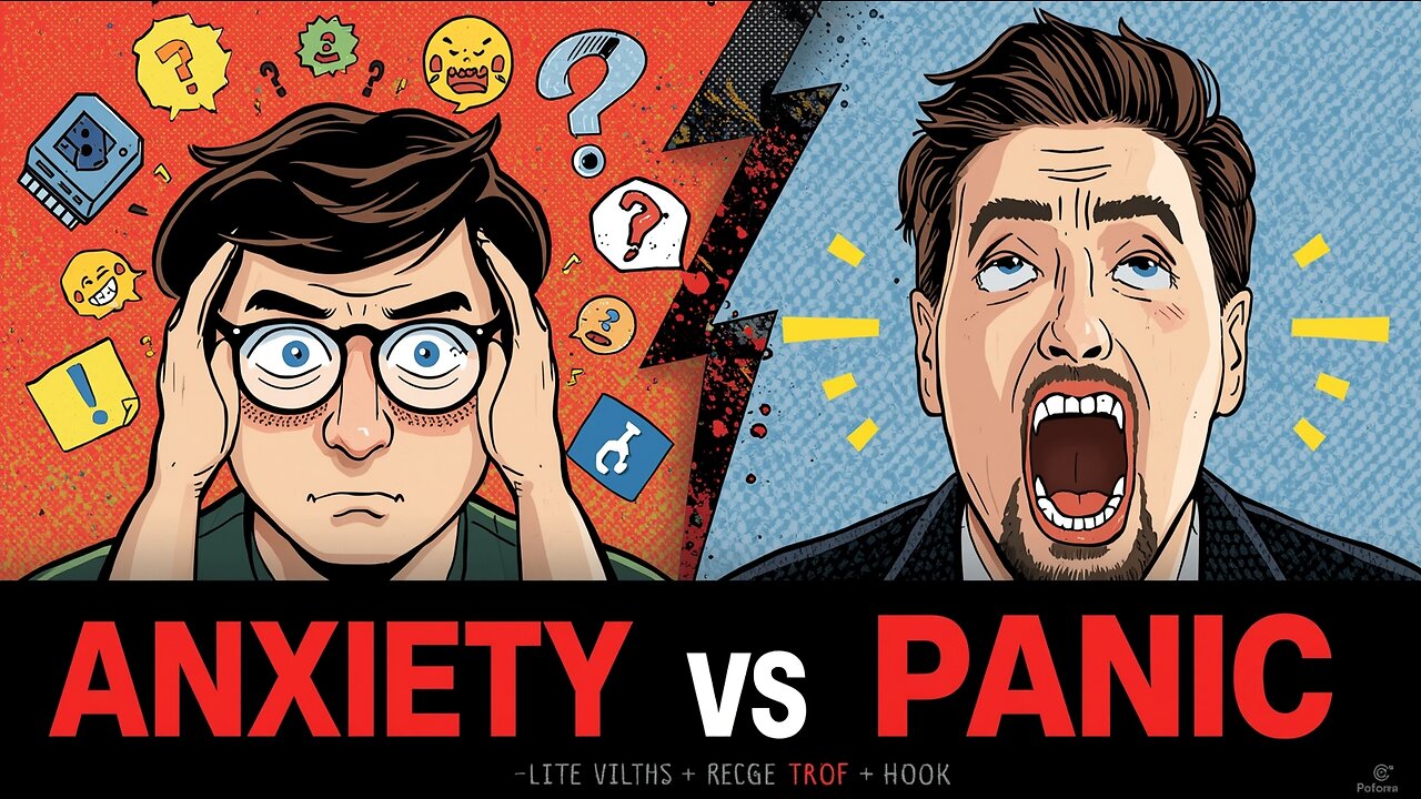 Anxiety Attack vs Panic Attack ⚠️ Know the REAL Difference!