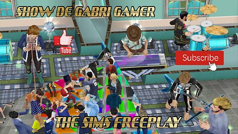 SHOW GABRI GAMER NICK'S THEME THE SIMS FREEPLAY