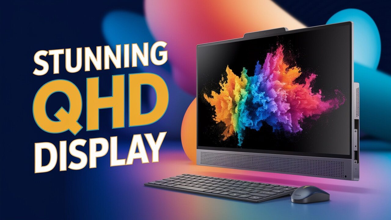 Lenovo IdeaCentre AIO 13th Gen i7 | 27" QHD Display | 32GB RAM | 1TB SSD | Full Review & Specs