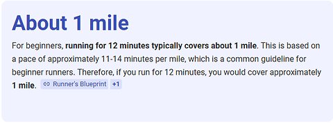 using a running calculator for the first time