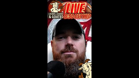 Locked, Loaded, and Goated CFB Podcast Going Live Wednesday 8:30!!!